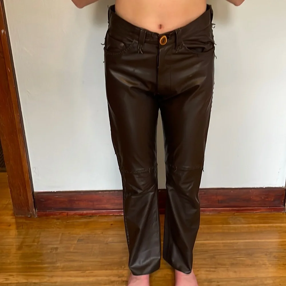 Vintage leather handmade Sonora pants - Picture 1 of 5